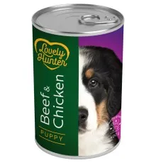Консерви для собак Lovely Hunter Puppy Beef and Chicken 400 г (LHU45358)