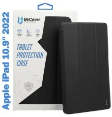 Чохол до планшета BeCover TPU Edge mount Apple Pencil Apple iPad 10.9" 2022/24/11" 2025 Black (708481)