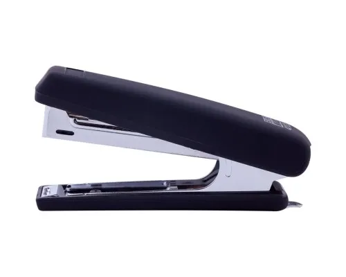 Степлер Buromax RUBBER TOUCH №10,12 аркушів 107х25х54 мм, чорний (BM.4128-01)