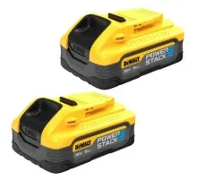 Акумулятор до електроінструменту DeWALT 18 XR Li-lon PowerStack 5Ah, 2 шт. (DCBP518H2)