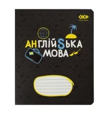 Зошит ZiBi предметний BLACK, 36 аркушів, клітинка, англійська (ZB.1730-01)