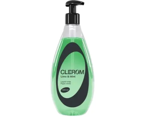 Рідке мило Clerom Lime and mint 500 мл (4820287020227)