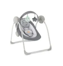Крісло-гойдалка MoMi Kenani Onyx Gray (BULE00048)