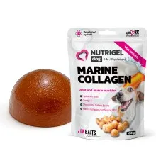 Ласощі для собак LK Baits Pet Nutrigel Marine Collagen S-M для суглобів з морським колагеном (Ø 15 мм) 100 г (7777019)