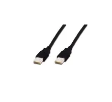 Дата кабель USB 2.0 AM/AM 1.0m Digitus (AK-300100-010-S)