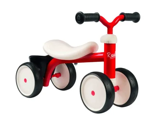 Біговел Smoby металевий, чотирьохколісний Червоний (721400)