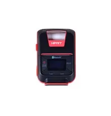 Принтер чеків HPRT HM-E200 мобільний, Bluetooth, USB, червоний+чорний (29954)