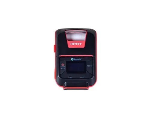Принтер чеків HPRT HM-E200 мобільний, Bluetooth, USB, червоний+чорний (29954)