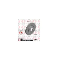 Гальмівний диск ZIMMERMANN 370.3087.20