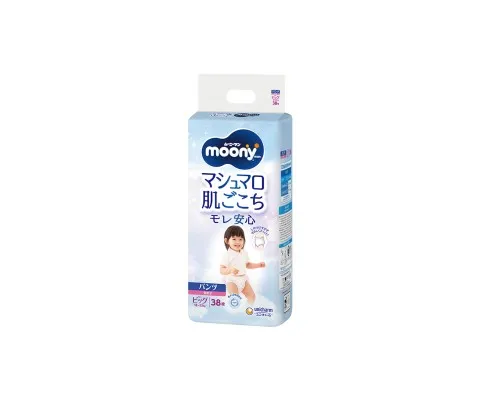 Підгузки Moony трусики для дівчаток XL 12-22 кг 38 шт. (4903111208098)
