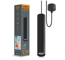 Світильник Videx LED 10W 4100K чорний (VL-SP-10034B)
