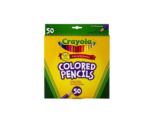 Олівці кольорові Crayola 50 шт (68-4050)