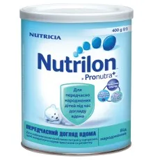 Дитяча суміш Nutrilon Передчасний догляд вдома 400 г (4056631000397)