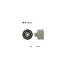 Ролик натягувача ременя SKF VKM 82500