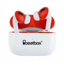 Навушники BeatBox PODS PRO 1 Wireless Charging White-Red (bbppro1wcwr)