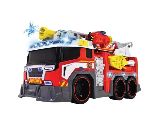 Машинка для дітей Dickie Toys Пожежна машина Борець з вогнем зі звуком та світловими ефектами 46 см (3307000)