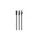 Патч-корд 15м S/FTP Cat 6A CU LSZH black Cablexpert (PP6A-LSZHCU-BK-15M)