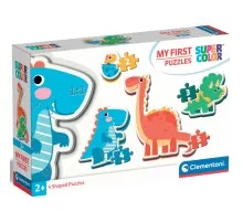 Пазл Clementoni 4 в 1 Dinosaurs, серія My First Puzzles (20834)