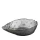 Салатник Ardesto Leaf 17.5см, скло, сірий (AR5010)
