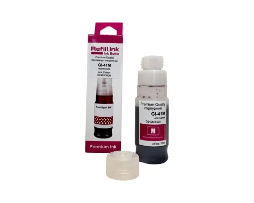 Чорнило Premium Quality Canon GI-41M 70мл Magenta (70264925)