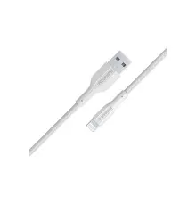 Дата кабель USB 2.0 AM to Lightning 1.0m 2A xCord-Ai white Promate (xcord-ai.white)