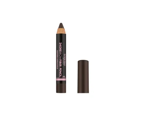 Олівець для брів Deborah 24ORE Brow Fiber Pencil 04 - Brunette (8009518167757)