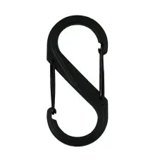 Карабін туристичний Nite ize Plastic Carb S Biner Size 6 NI676 All Black (4823082709571)