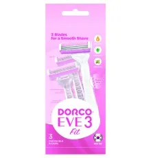 Бритва Dorco EVE 3 Fit для жінок 3 леза 3 шт. (8801038590769)