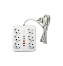 Мережевий фільтр живлення XoKo XK-SP-6-4-2-WH