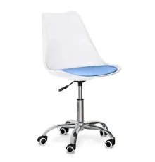 Офісне крісло Evo-kids Capri White / Blue (H-231 W/BL)
