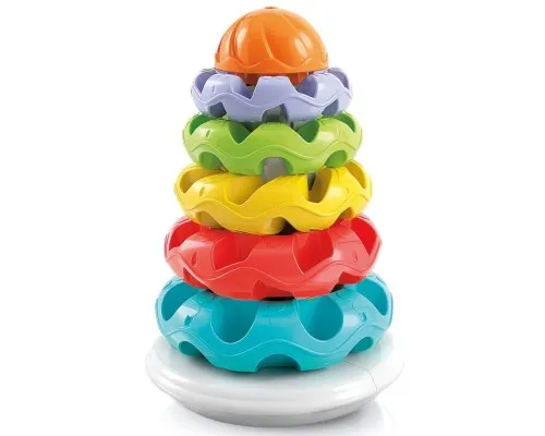 Розвиваюча іграшка Clementoni пірамідка Stacking Rings (17103)