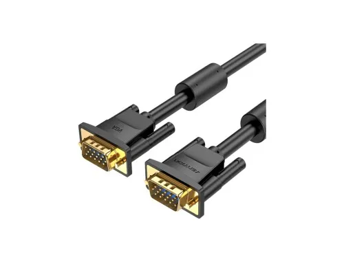 Кабель мультимедійний VGA 15M-15M 2.0m ferrite VENTION (DAEBH)