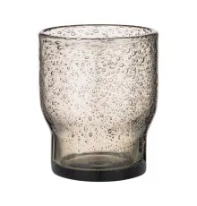 Набір склянок Ardesto Bubble 300мл, 2шт, скло, сірий (AR2630GY)