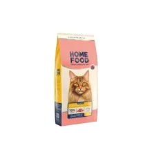 Сухий корм для кішок Home Food For large breeds з телятиною, лососем та в’яленими томатами 10 кг (4820235021191)