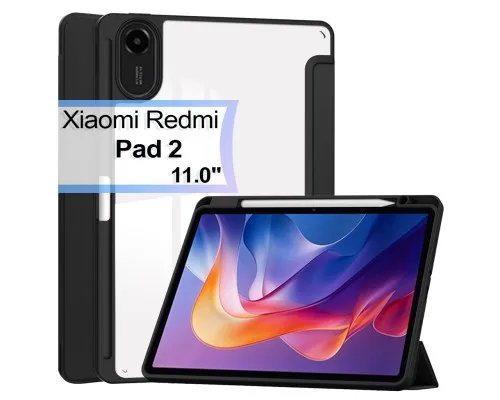 Чохол до планшета BeCover Soft Edge TPU Xiaomi Redmi Pad 2 11.0" Black (713656)