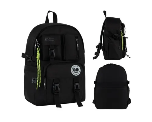 Рюкзак шкільний GoPack Education Teens 2500L чорний (GO26-2500L-3)