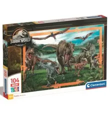 Пазл Clementoni Maxi Jurassic World 104 елементи (23770)