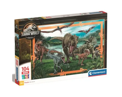 Пазл Clementoni Maxi Jurassic World 104 елементи (23770)