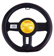 Чохол на руль Vitol M чорн (VLOD-LF2161 BK/RD M)