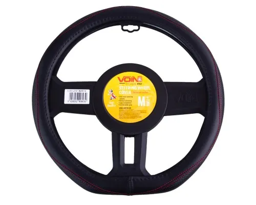 Чохол на руль Vitol M чорн (VLOD-LF2161 BK/RD M)
