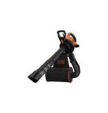 Пилосос садовий Black&Decker 3 кВт, 230-404 км/год, тризбірник 72 л (BEBLV300)