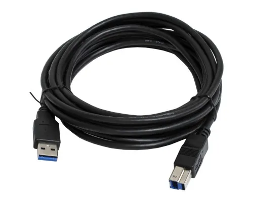 Кабель для принтера USB 3.0 AM/BM 3.0m black Patron (CAB-PN-AMBM-USB3-30)