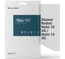 Плівка захисна Armorstandart hydrogel Matte Xiaomi Redmi Note 15 4G / Note 15 5G (ARM89628)