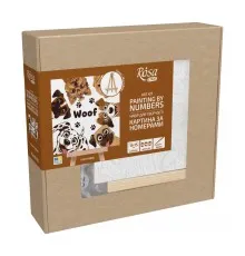 Картина по номерам Rosa Lucky Dogs, 15х15см, з мольбертом (4823098548560)