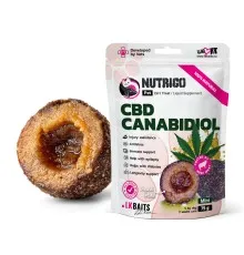 Ласощі для собак LK Baits Pet Nutrigo CBD Mini для дрібних порід з конопляною олією (Ø 15 мм) 75 г (7777031)
