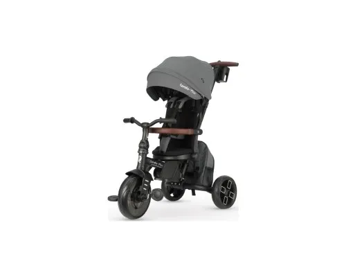 Дитячий велосипед QPlay Comfo Max складаний триколісний Grey (T70 ComfoMaxGrey)