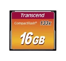 Карта пам'яті Transcend 16Gb Compact Flash 133x (TS16GCF133)