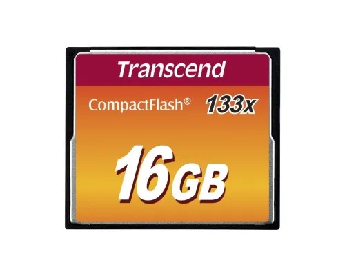 Карта пам'яті Transcend 16Gb Compact Flash 133x (TS16GCF133)