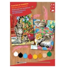 Картина по номерам Sequin Art PAINTING BY NUMBERS JUNIOR-PAIRS Cats (SA0213)