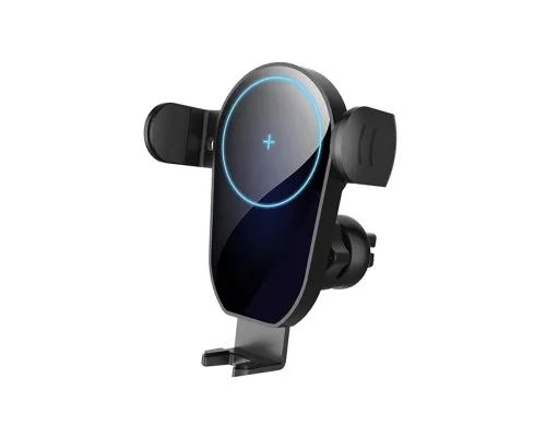 Універсальний автотримач ColorWay AutoSense Car whith Wireless Charger 15W Black (CW-CHAW025Q-BK)